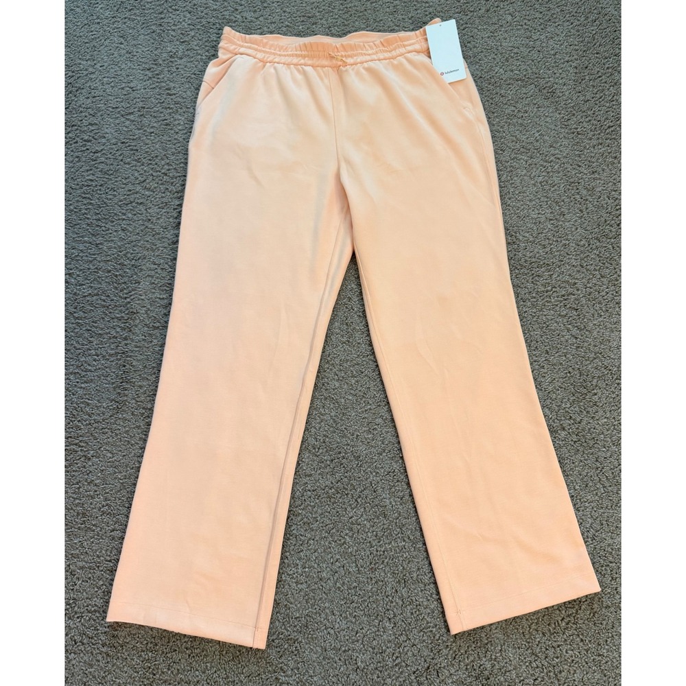 Lululemon Softstreme High-Rise Pant Regular Peach Bellini Size 16 LW5EGTS